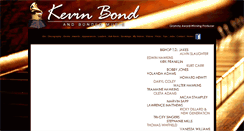 Desktop Screenshot of kevinbond.com